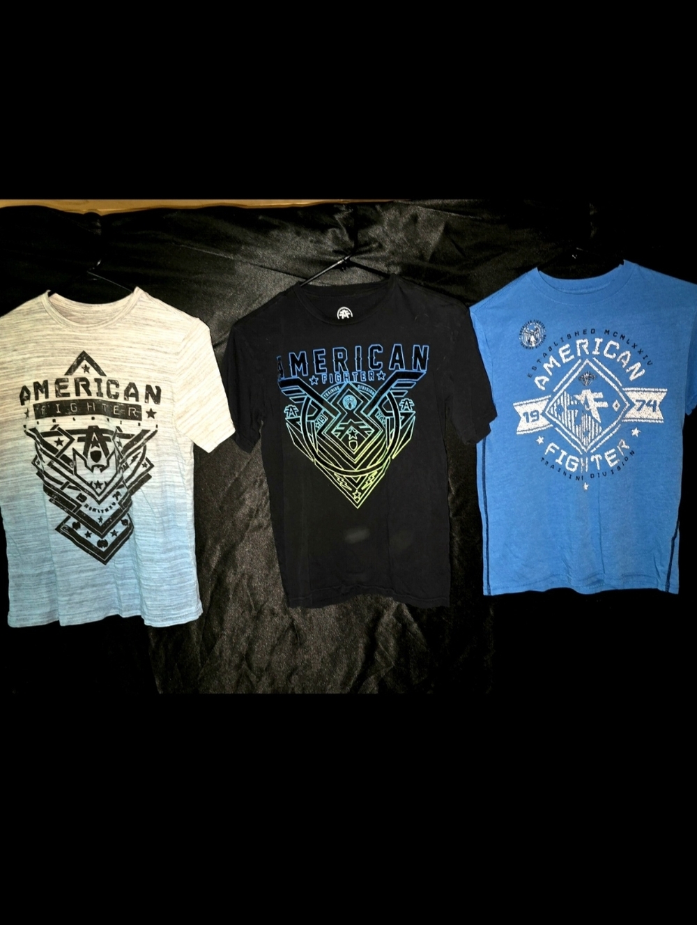 🔹️3 Youth Medium🔹️▪️American Fighter tshirts▪️